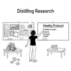 Newsletter example showing action-first content